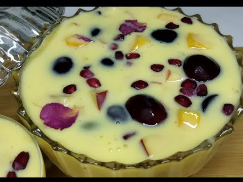 Fruit custard yummy recipe delicious|| cooking with shabana Anwar