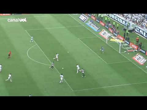 ATLÉTICO-MG 1 x 0 SANTOS - Paulinho marca o primeiro gol oficial do novo estádio do Atlético-MG.