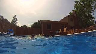 Homemade wave pool