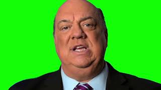 Paul Heyman "for five weeks he never left his house" WWE Unreal green screen