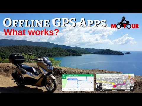 Offline GPS Apps: What I use for Touring Video