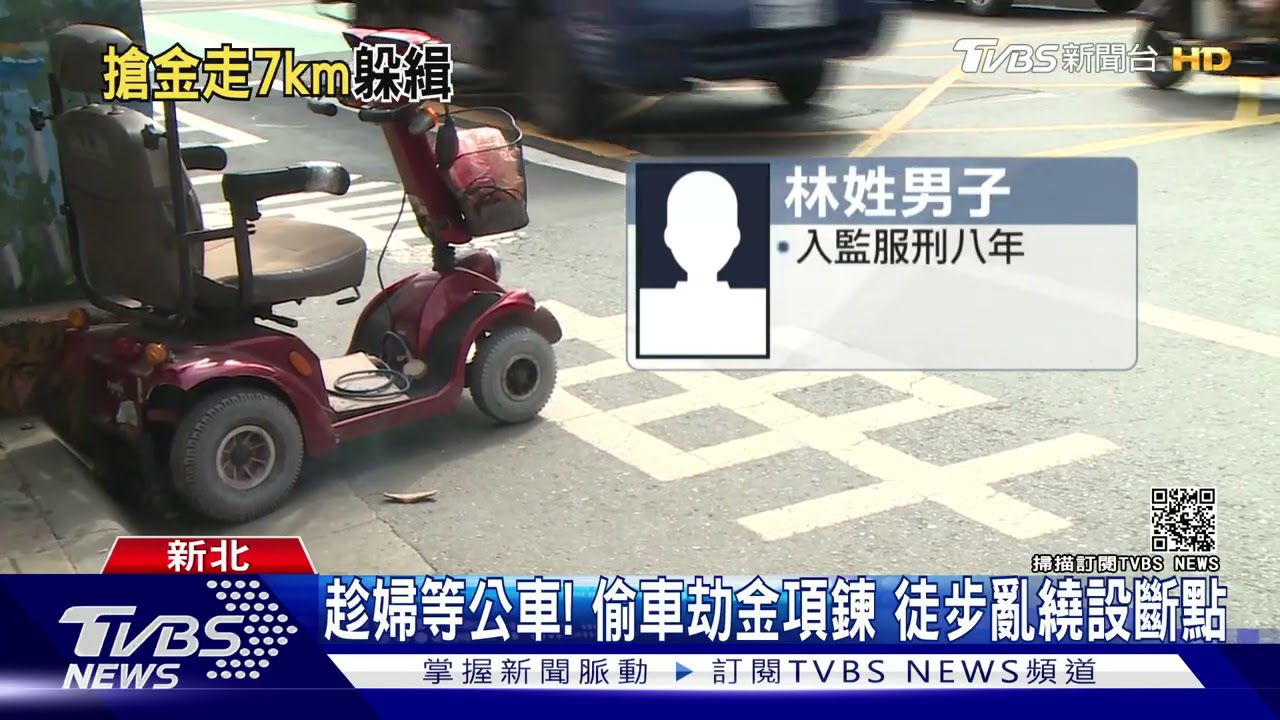 搶劫!當街劫金項鍊 男徒步7公里設斷點回家躲警