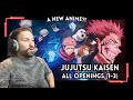 EDM Producer Reacts To JUJUTSU KAISEN ALL Openings (1-3)