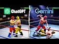 ChatGPT Vs Gemini I Built A REAL 3D Wrestling Game