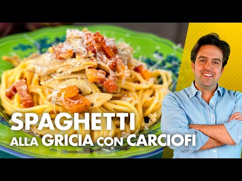 Spaghetti alla gricia con i carciofi *SCELTO DA VOI*
