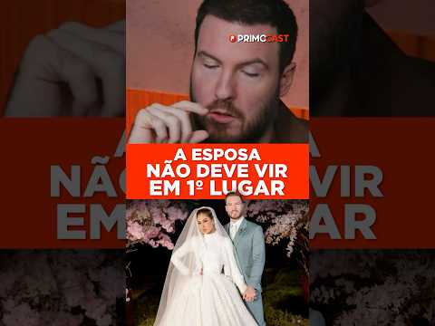 DEUS TEM QUE ESTAR ACIMA DA SUA ESPOSA…