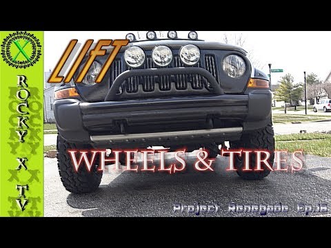 Jeep Liberty Lift, U.S Wheels & Super Swamper Tires, Project Renegade Ep.16