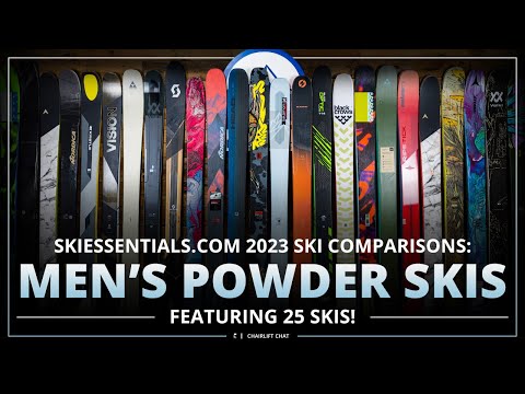 2023 Men's Powder Ski Comparison with SkiEssentials.com