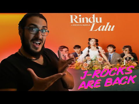 J-ROCKS ARE BAAACK! J-Rocks Ft. Aqeela Calista - Rindu Lalu reaction Indonesia