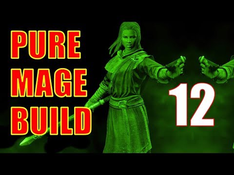 Skyrim Pure Mage Walkthrough NO WEAPONS NO ARMOR Part 12 - Marcurio Takes One for the Team
