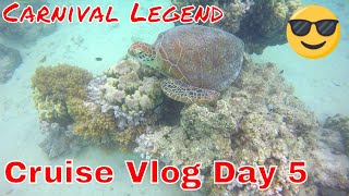 Cruise Vlog Day 5 - Noumea/Tchou Tchou Train/Signal Island Snorkel w Sharks