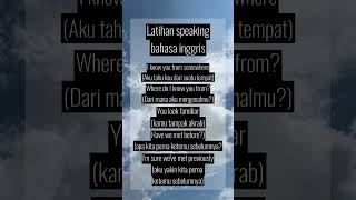 Download lagu latihan speaking bahasa inggris #learnenglish #kalimatbahasainggris mp3 Download lagu latihan speaking bahasa inggris #learnenglish #kalimatbahasainggris mp3