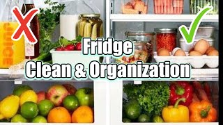EXTREME CLEAN AND ORGANIZATION FOR MY FRIDGE!