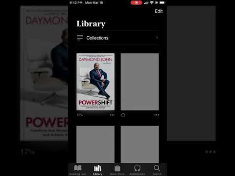 iPhone SE Apple Books on iOS 13.3.1