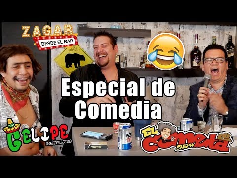 Zagar desde el Bar con El Cometa y El Indio Gelipe