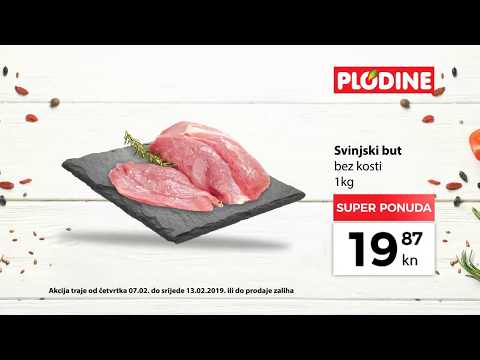 Plodine tjedna akcija od 07.-13.02.2019.