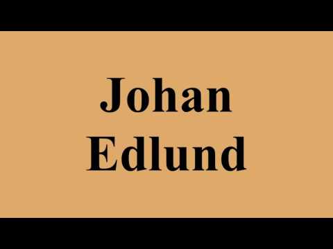 Johan Edlund