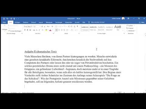 Eine Einleitung schreiben