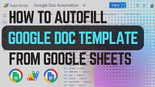 Download the video "Automate Google Docs: Autofill Template Updates From Google Sheets to Docs"