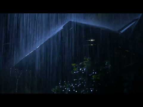 Vergessen Sie Stress und Schlaflosigkeit mit 5 Minuten Donnerregen und Entspannung auf dem Dach