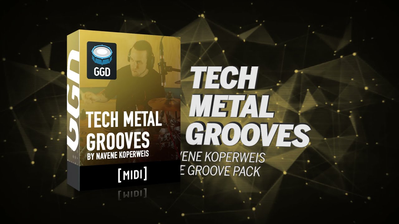 GetGood Drums GGD Tech Metal by Navene Koperweis Midi Pack [MiDi] - Video thumbnail
