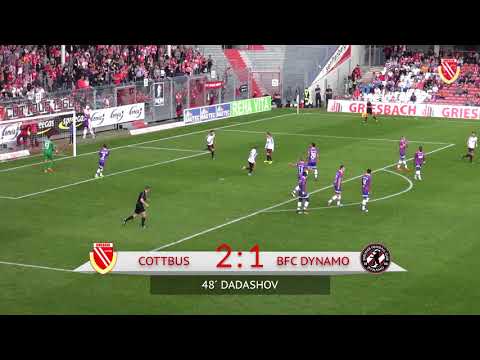 7. Spieltag FC Energie Cottbus - BFC Dynamo - Die Highlights
