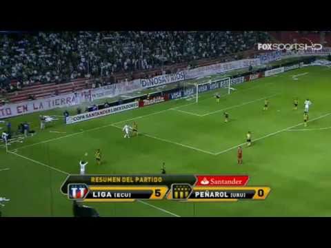 LDU Quito 5 - 0 Peñarol Copa Libertadores 2011