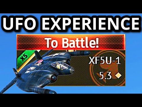 THE INSANELY BROKEN XF5U-1 EXPERIENCE (Real ufo in War thunder)