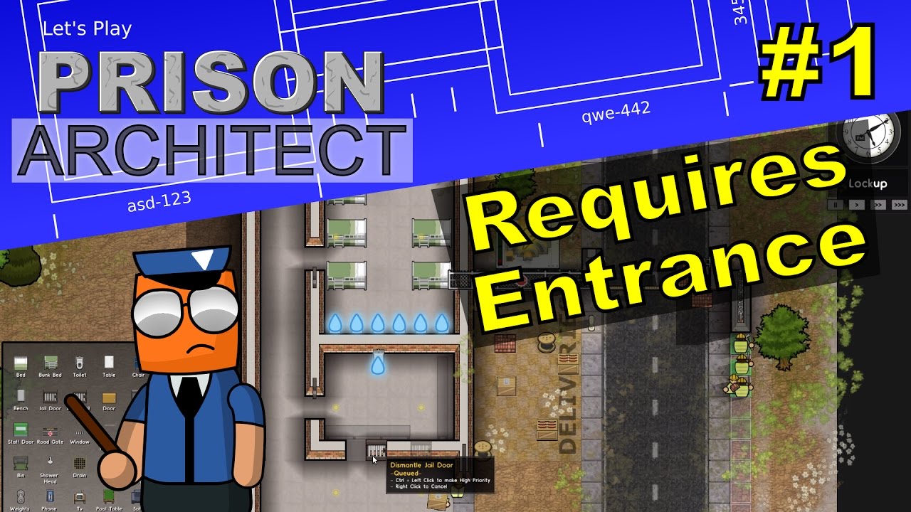 Prison Architect #1 | Requires Entrance