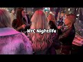 New York Nightlife Walk Weekend Night Vibes NYC 2023 Manhattan Evening Virtual Walking Tour 4k