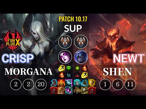 FPX Crisp Morgana vs Newt Shen Sup - KR Patch 10.17