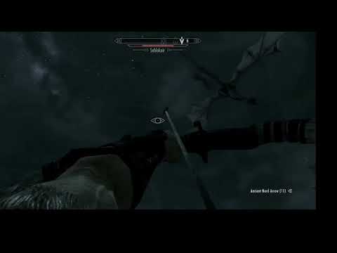 How To Defeat The Second Dragon (Sahloknir) In Skyrim Easily