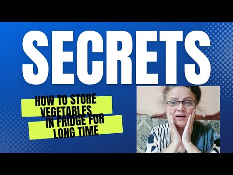 , title : 'how to store vegetables in fridge for long time| how to store peas | how to store carrots - Methods'