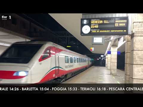 TRENITALIA FB 8828 N°22 LECCE 12:57 - VENEZIA SL 22:08 IN ARRIVO A PADOVA 15.01.2O22 ORE 21:38
