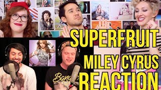 SUPERFRUIT - Evolution of Miley Cyrus - REACTION