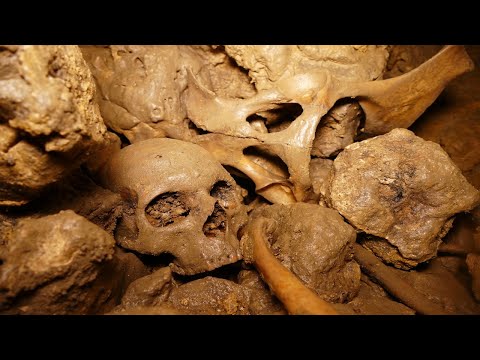 Abstieg ins Knochenlabyrinth