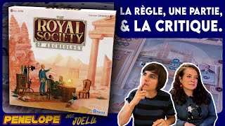 ROYAL SOCIETY OF ARCHEOLOGY -  La règle, la partie, la critique !