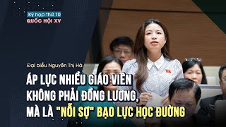 Áp lực nhiều giáo viên không phải đồng lương, mà là 'nỗi sợ' bạo lực học đường
