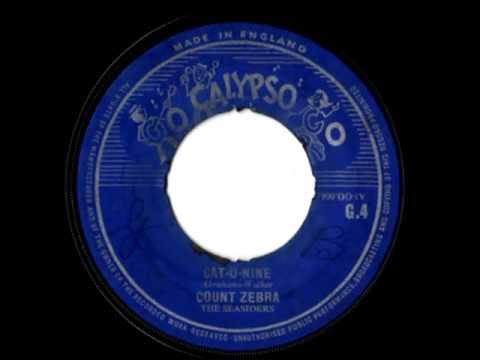 COUNT ZEBRA & THE SEASIDERS - Cat o nine (1962 Go calypso go)