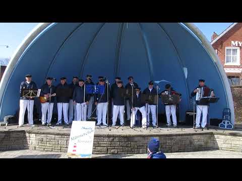 Shanty Männerchor Moordorf Danke schön und auf Wiedersehn Neuharlingersiel 1.4.2018