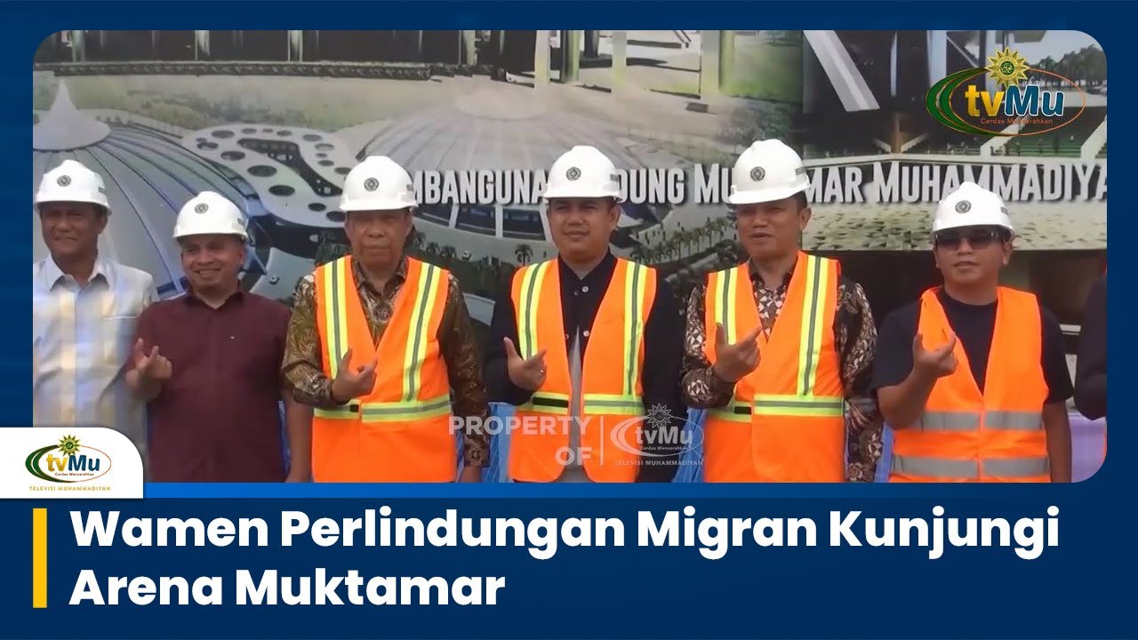 Wamen P2MI Kunjungi Lokasi Pembangunan Kampus Terpadu UMSU