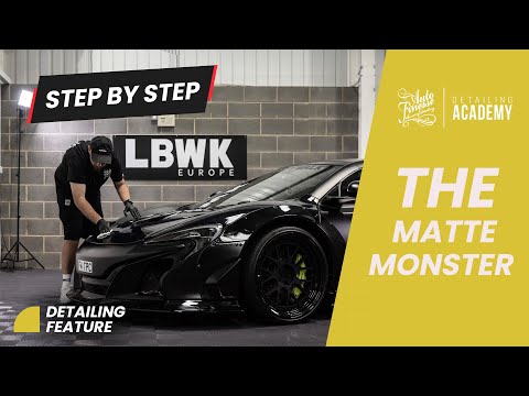Detailing a Matte Monster - Featuring The Liberty Walk McLaren 650s
