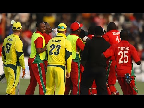 Greatest Upset!  Zimbabwe vs Australia 4th ODI Match | Highlights | 2014 Zim Tri Series | 1080p60