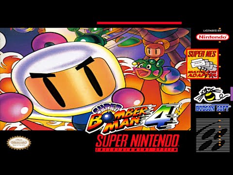 Super Bomberman 4 [Playthrough] [HD] SNES