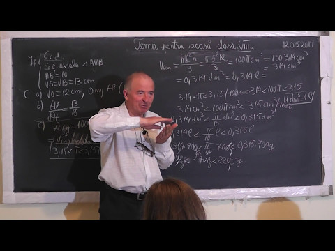 2/2 Lectia 1498 Rezolvam subiecte de la simularea examenului de evaluare nationala - 2017 - Clasa 8