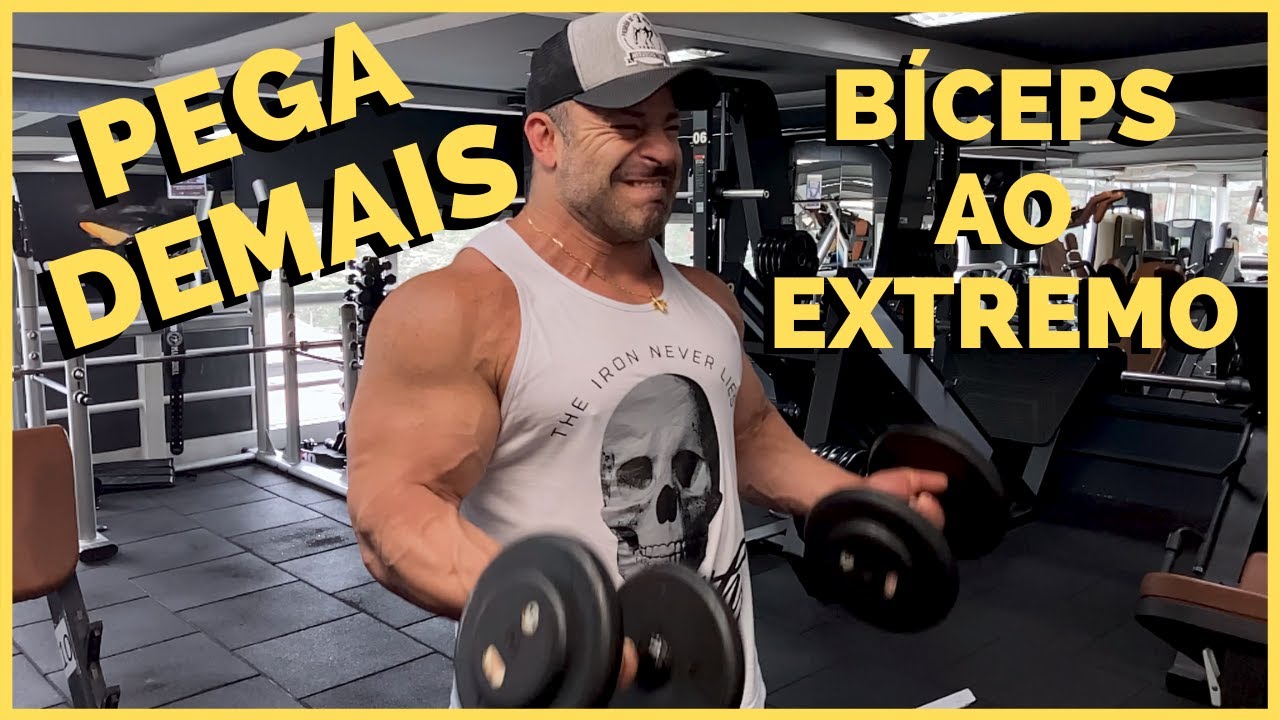 DESENVOLVENDO O BÍCEPS COM ESSES 5 EXERCÍCIOS COM HALTERES (TODAS AS FIBRAS)