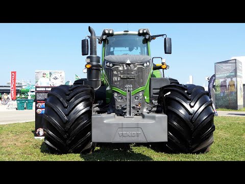 Fendt 1038 Vario with BIG Shoes at Farm Progress Show 2023 | LSW1400/30R46 & LSW 1000/45R32 Tires