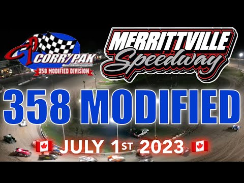 🏁 Merrittville Speedway 7/01/23  358 MODIFIEDS - 35 LAP FEATURE RACE