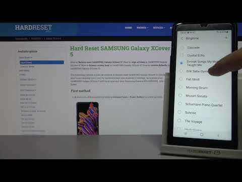 Default Ringtones in Samsung Galaxy XCover 5 – Verify Ringtone List