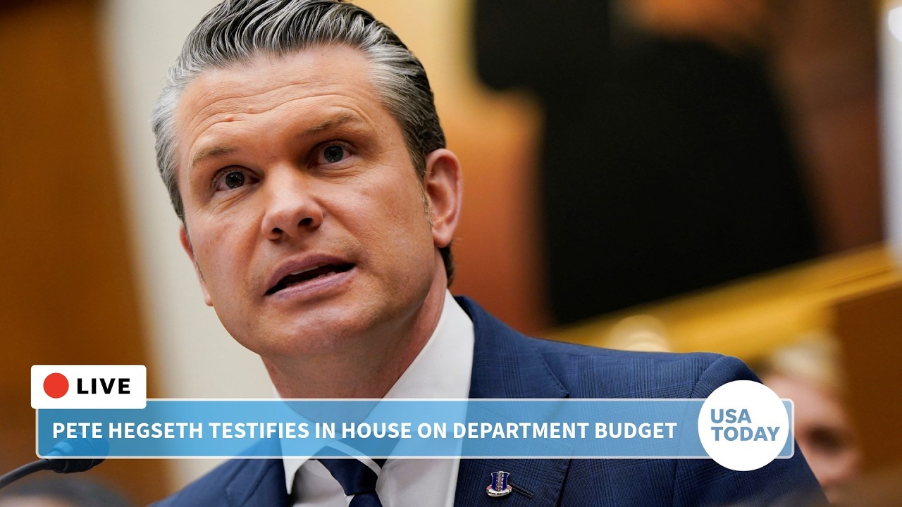 Live: Pete Hegseth, Dan Caine to testify at House hearing on Department of War budget